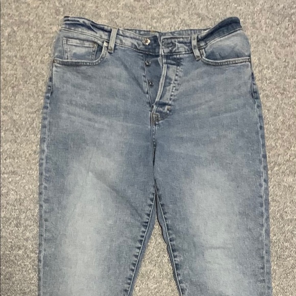 Blue Mom Jeans - Picture 2 of 3